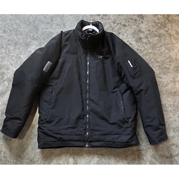 Arc'teryx Other - Vintage Arc'teryx AR Leaf Insulated Jacket Recco Rescue Wind Stopper Black